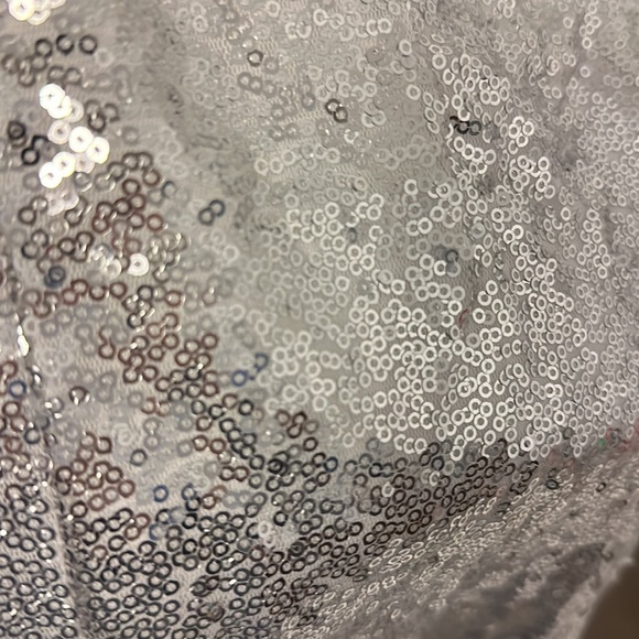 NWT silver sequin Lulu’s Dress 🪩 - Picture 11 of 14